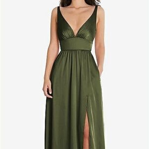 Bella Bridesmaid Dress (Olive)